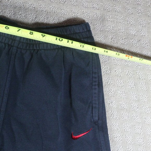 Nike Size YXL Black and Red Logo Sweatpants - Picture 3 of 5